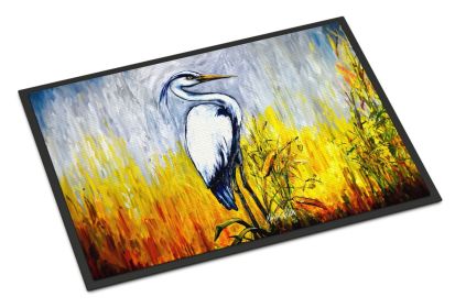 Cattin Around Heron Doormat Front Door Mat Indoor Outdoor Rugs for Entryway, Non Slip Washable Low Pile, 24H X 36W